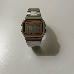 Casio Classic Digital Watch, Stainless Steel